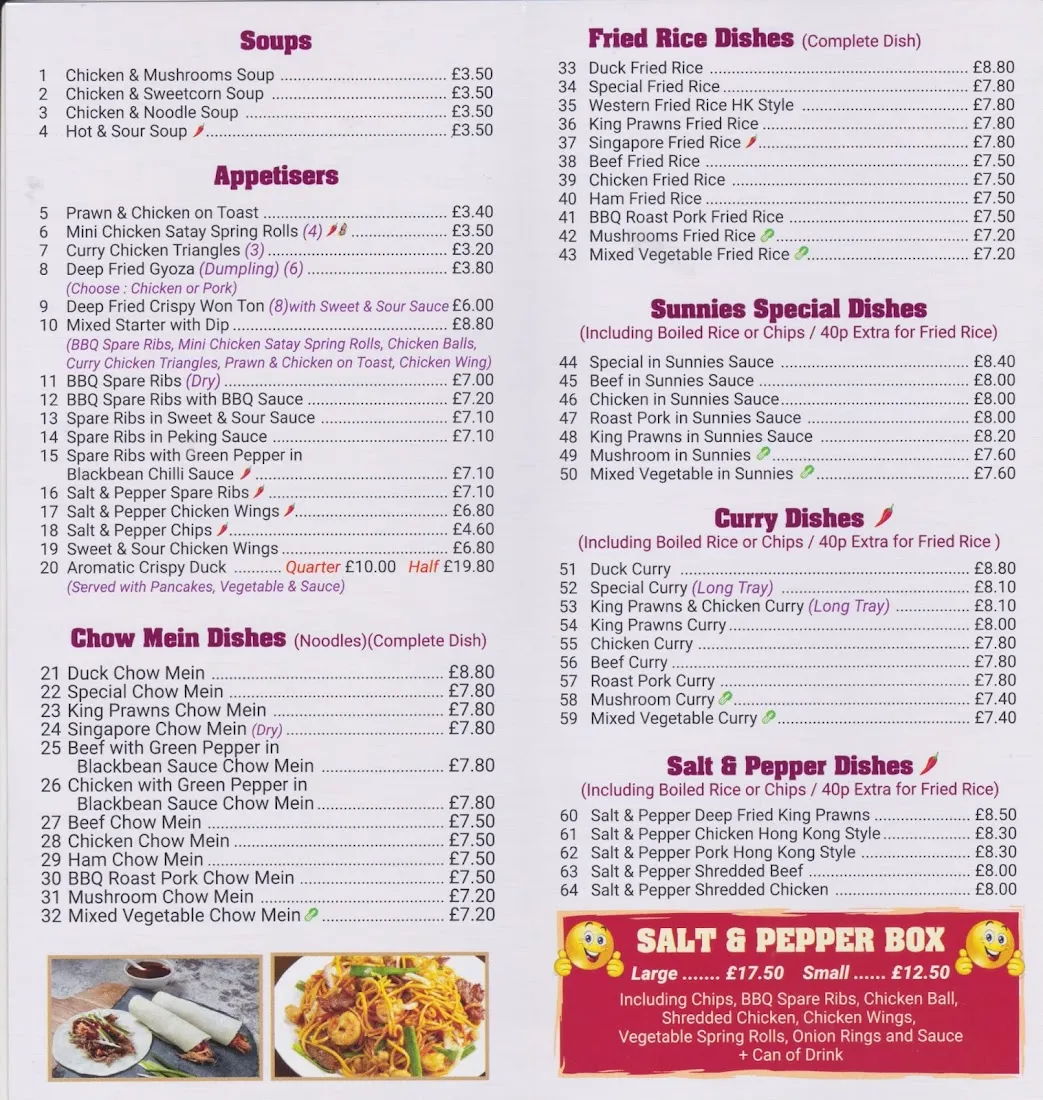 Sunnies Chinese Takeaway